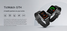 Carica l&#39;immagine nel visualizzatore di Gallery, Ticwatch GTH Fitness Smartwatch
