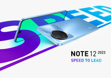 Carica l&#39;immagine nel visualizzatore di Gallery, Infinix Note 12 2023 4G NFC Smartphone 8/128GB Helio G99 6nm Procesador 6.7 FHD+ Pantalla AMOLED Teléfono móvil
