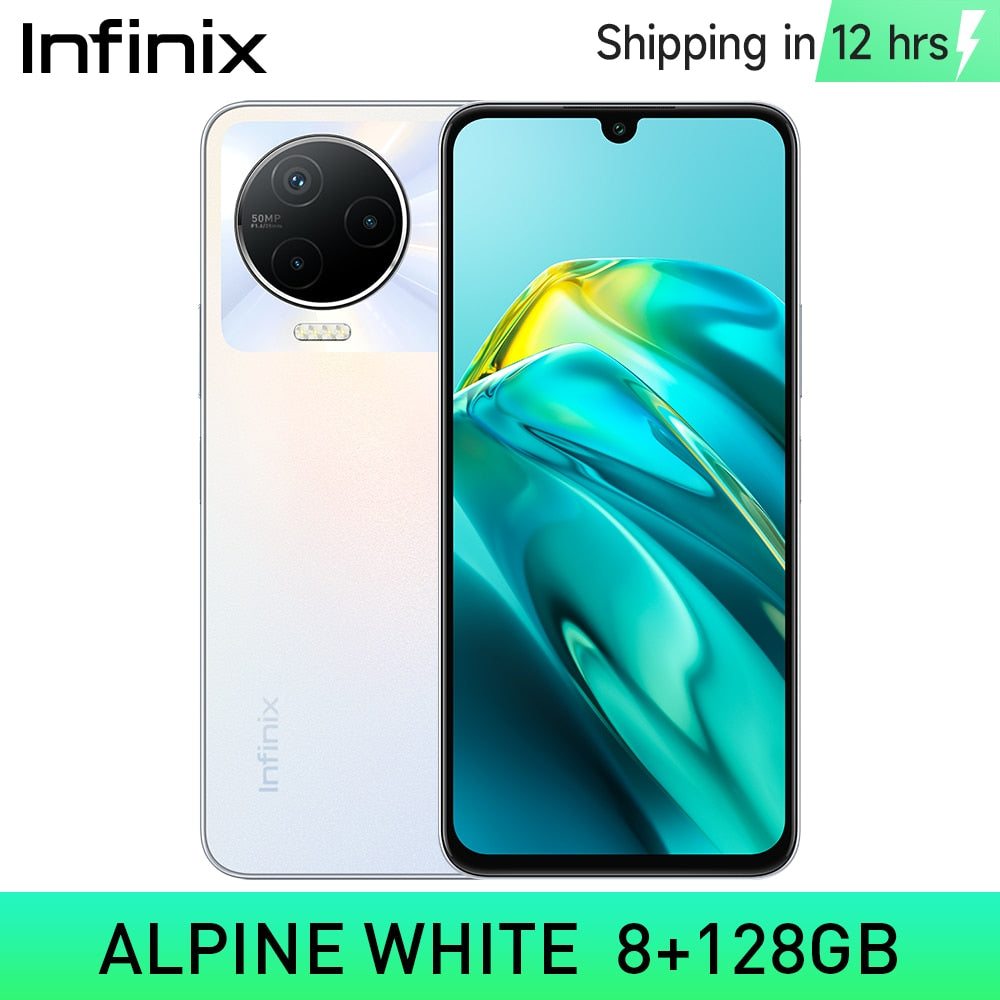 Infinix Note 12 2023 4G NFC Smartphone 8/128GB Helio G99 6nm Procesador 6.7 FHD+ Pantalla AMOLED Teléfono móvil